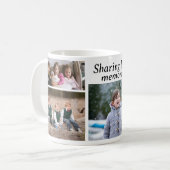 4 Mug de café photo personnalisable (Devant gauche)