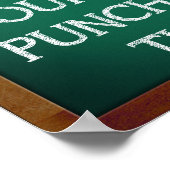 4 Muscles pour Punch Drôle Poster (Coin)