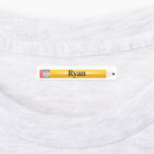 4 Noms Différents Crayons Fer sur Étiquette (Apposé)