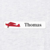 4 Noms Différents Fer D'Avion En Étiquette (Design 2)