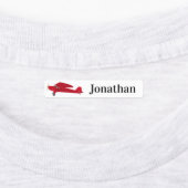 4 Noms Différents Fer D'Avion En Étiquette (Apposé)