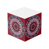 4" Notecube Kubus (Achter hoekig)
