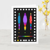 4 Paintbrushes wenskaart Kaart (Gele Bloem)