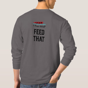 4 Paws Adrift Feed Dat Mannen T-shirt met lange mo