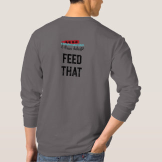 4 Paws Adrift Feed Dat Mannen T-shirt met lange mo