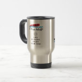 4 Paws Adrift & Walnut Grove K9s Travel Mug (Devant gauche)