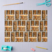 4 Personalized Photo Collage Tissuepapier (Craft)