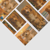 4 Personalized Photo Collage Tissuepapier (Detail)