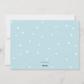 4 personnages de Noël Carte de vacances photo (Dos)