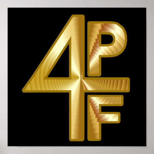 4 PF POSTER (Voorkant)