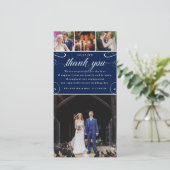 4 Photo couleur personnalisée Merci Mariage photo (Debout devant)