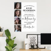 4 Photo Dans Aimer Hommage Poster (Bureau à domicile)