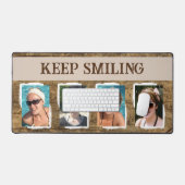 4 photo garder le sourire brun blanc (Clavier et souris)