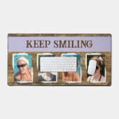 4 photo garder le sourire brun pourpre (Clavier et souris)