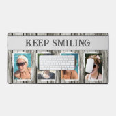 4 photo garder le sourire gris blanc (Clavier et souris)