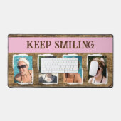 4 photo garder sourire rose brun (Clavier et souris)