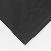4 Photo Script Zwart Afstuderen Fleece Deken (Hoek)