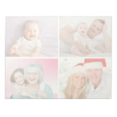 4 Photos Auto Convert Pic to Light Tone Background Notitieblok (Voorkant)