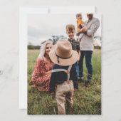 4 photos Carte de Noël et espace pour le texte (Dos)