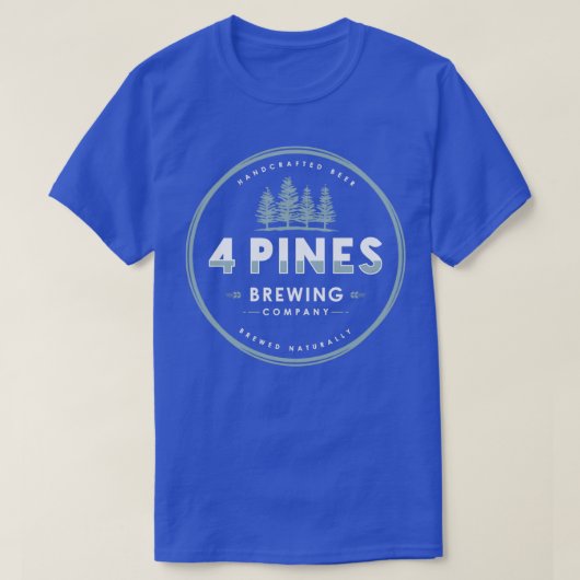 4 Pines Genieten T-shirt (Design voorkant)