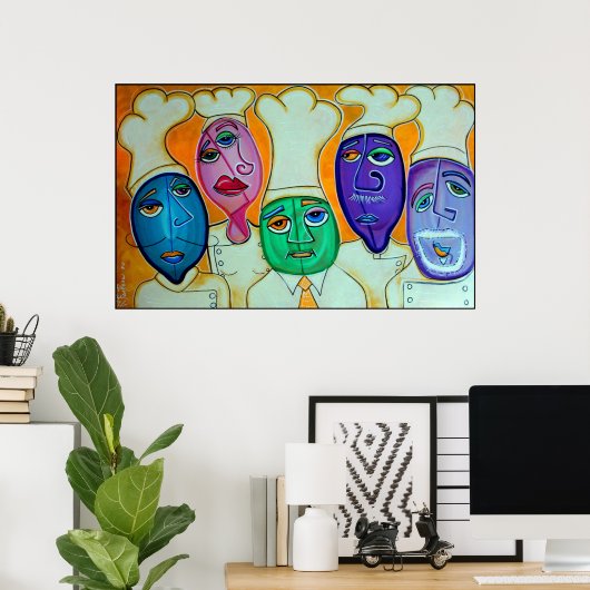 4 POSTER (Thuiskantoor)