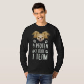 4 poten 2 feet 1 Team Chihuahua T-shirt (Voorkant volledig)