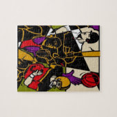 4 Puzzle Sport avec boîte cadeau (Horizontal)