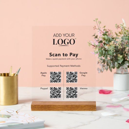 4 Qr Code numérisation pour payer le paiement prof (Mariage)