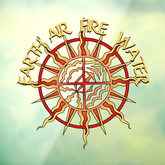 4 Richtingen Decal Custom Tribal Life Window Cling (Vel 3)