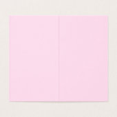 4 ROZEN 2x3.5 GIFT-KAART Visitekaartjes (Binnenkant ongevouwen)