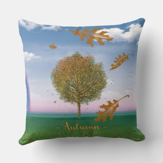 4 saisons coussins de conception PRINTEMPS / AUTOM (Verso)