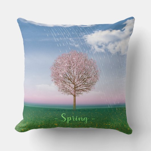 4 saisons coussins design SPRING. (Recto)