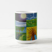 4 Saisons : Mug d'art original (Centre)