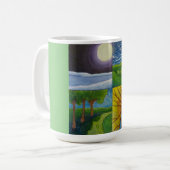 4 Saisons : Mug d'art original (Devant gauche)