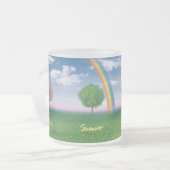 4 saisons VERRE FROSTED Boire mug (Devant gauche)