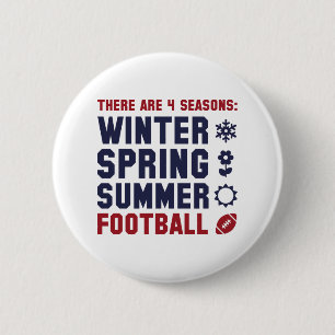 4 Seizoenen Football Ronde Button 5,7 Cm