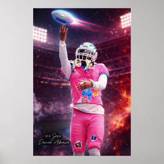 #4 Sosa Davien Atkinson Affiche (Devant)