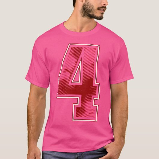 4 Speciaal nummer T-shirt (Voorkant)