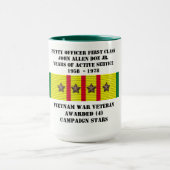 4 STERREN ZEILER VIETNAM OORLOG MOK (Midden)