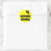 4 Stickers Égalité Économique (Sac)