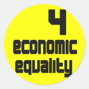 4 Stickers Égalité Économique