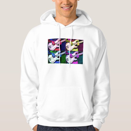 4 String Bass Hoodie (Voorkant)