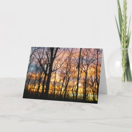 #4 Sunset Series Note Kaart (Voorkant)