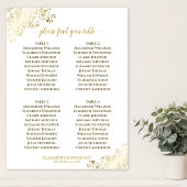 4 Tableau Mariage de bordures d'or Tableau blanc
