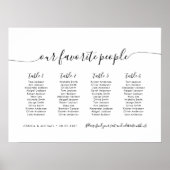 4 Tables Modernes Nos Personnes Préférées Tableau  (Devant)