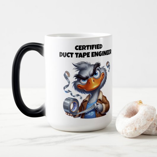 #4 Tasse de café Papa (Avec donut)