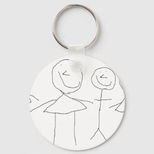 4 Teken Sleutelhanger