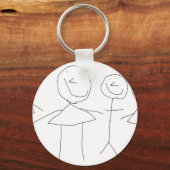 4 Teken Sleutelhanger (Voorkant)