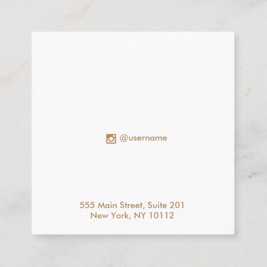 4 Trous, 2 Pair gris clair, Carte d'affichage à or (Dos)