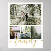 4 Typografie van de speciale fotocollage Folie Afdrukken (Voorkant)